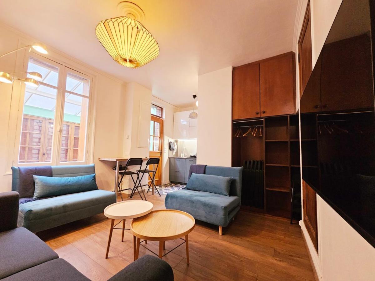 Ferienwohnung L'Impasse Du Mail Rouen Exterior foto